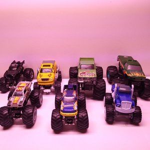 Hot Wheels Lot Of 7 Monster Trucks